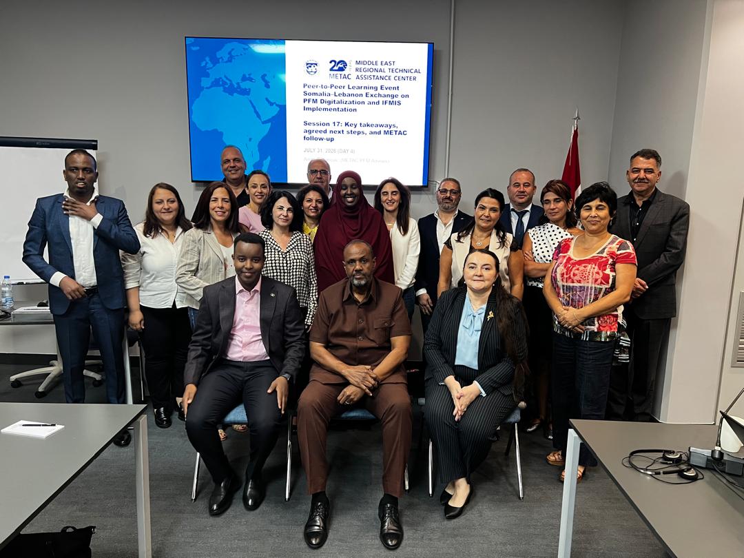 Somalia Ministry of Finance Participates in IFMIS Peer Learning Event in Lebanon